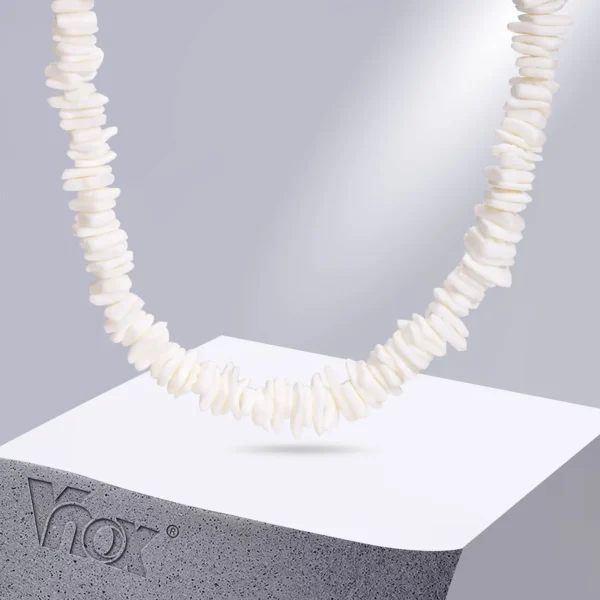 Vnox Bohemia Ethnic Shell Necklace