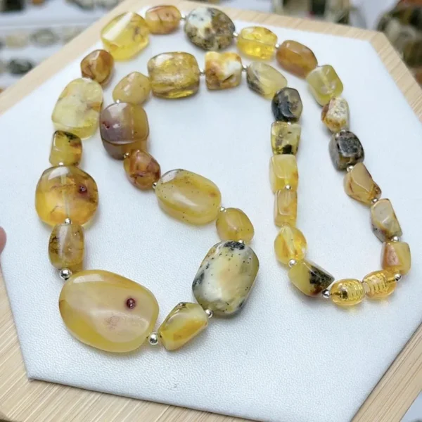 Baltic Handcrafted Amber Necklace