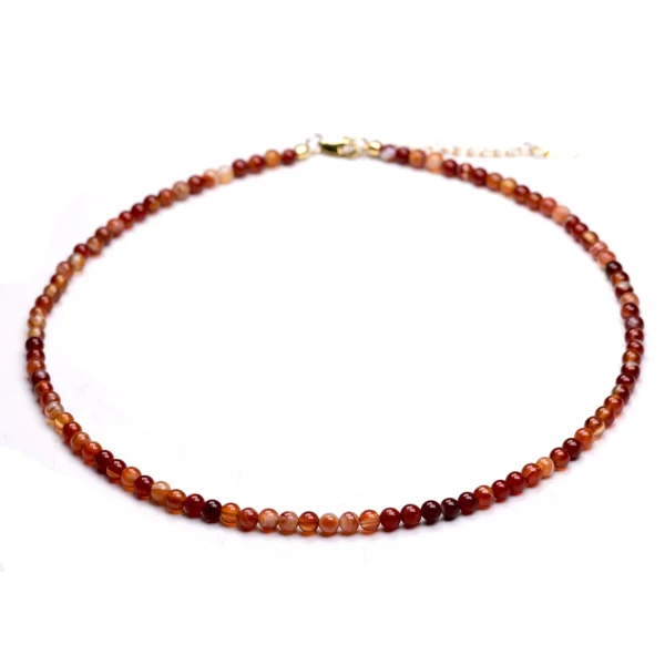 Natural Red Carnelian Choker