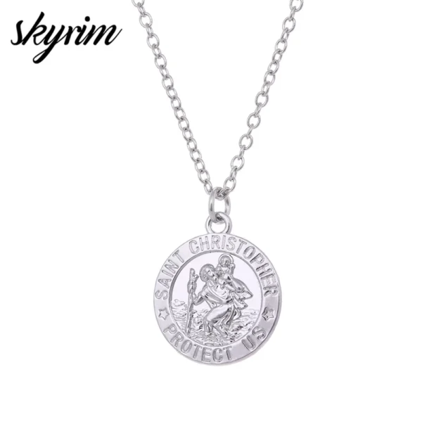 Saint Christopher Amulet Necklace