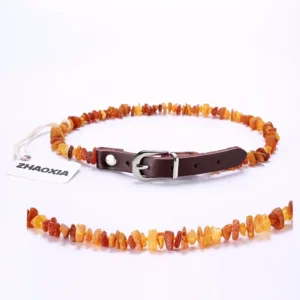 Raw Baltic Amber Flea and Tick Collar