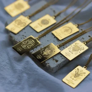 Stainless Steel Zodiac Pendants