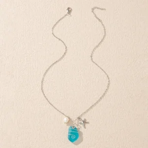 Eco-Friendly Clavicle Sea Glass Necklace