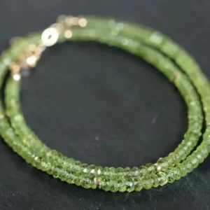 Peridot Beaded Choker