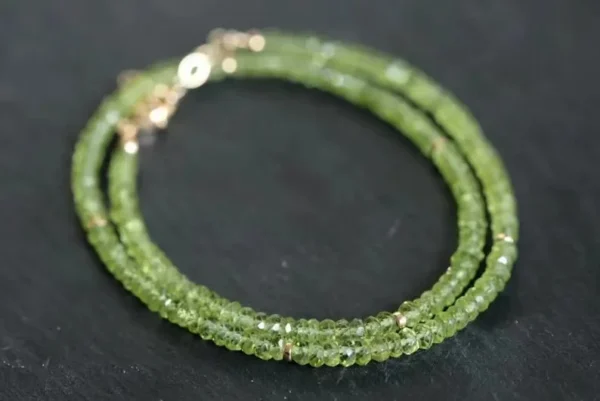 Peridot Beaded Choker